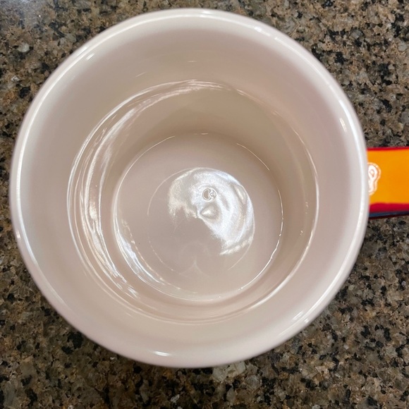 LANG Irish "Lucky" Coffee Tea Mug Ceramic Rainbow Handle Shamrocks St. Patty's - Picture 3 of 8